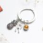 Personalised Pineapple Keyring Friendship Keyring. Fertility Gift, thumbnail 2 of 8