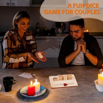 Date Night Dice Game Romantic Gift Idea, 5 of 5