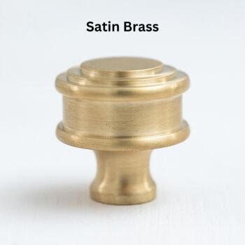 Solid Brass Kitchen Pull Handles And Knobs, 2 of 8