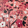 Tiny Floral Themed Pink Cushion Cover, thumbnail 2 of 7