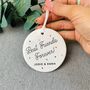 Personalised Best Friends Forever Ceramic Decoration, thumbnail 1 of 2