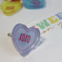 Love Heart Acrylic Ring, thumbnail 4 of 9