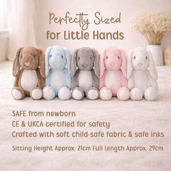 Personalised Baby Bunny Gift From Auntie, 2 of 2