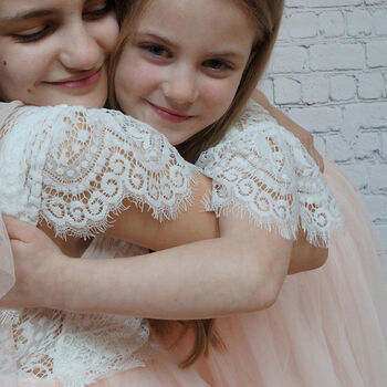 Anastasia In Blush ~ Party Or Flower Girl Dress, 4 of 5