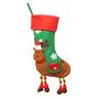 Personalised Children's Reindeer Christmas Stocking, thumbnail 2 of 6