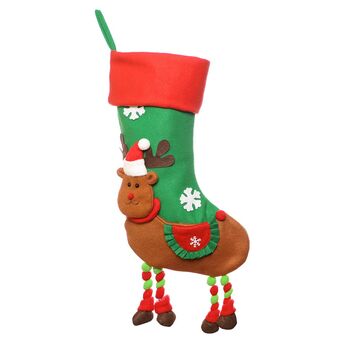 Personalised Children's Reindeer Christmas Stocking, 2 of 6