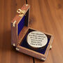 Personalised Signature Sundial Compass With Wooden Box, thumbnail 3 of 12