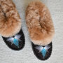 Luxury Lucky Dip Handmade Sheeepskin Slippers, thumbnail 4 of 9