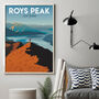 Roys Peak Art Print, thumbnail 4 of 4