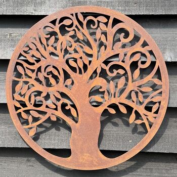 Metal Tree Of Life Garden Wall Sign , Fence Decoration , Feature , Ornament, 2 of 7