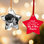First Christmas As Mr And Mrs Personalised Decoration, thumbnail 1 of 4