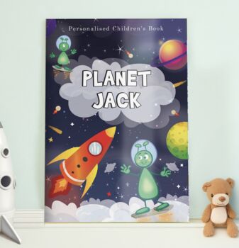 Personalised Space Story Book, 2 of 5