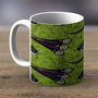 Green And Purple Kitenge Print Mug Fabric 14, thumbnail 1 of 2