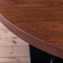 Bistro Oak Solid Wood Round Dining Table, thumbnail 4 of 4