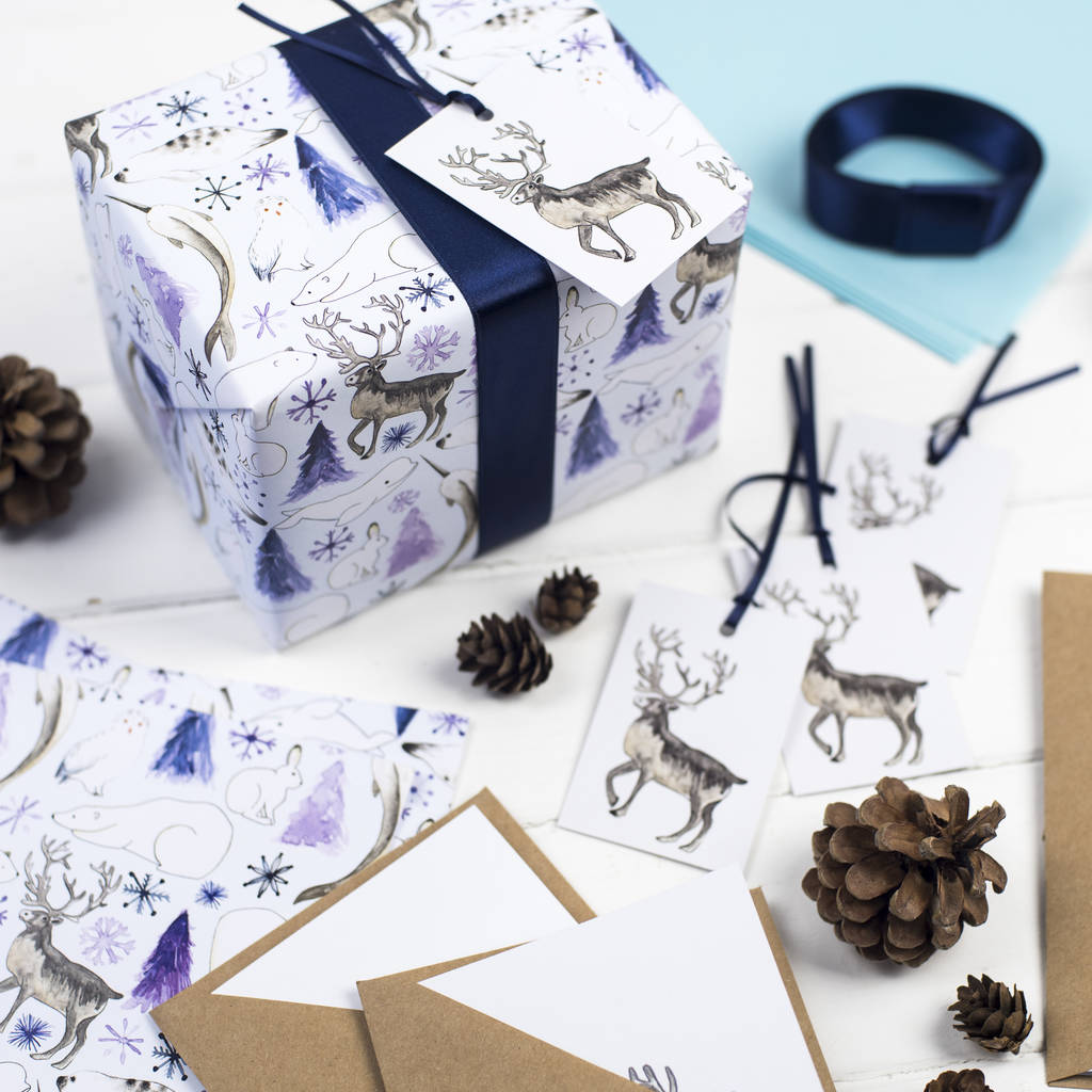 Arctic Animals Christmas Mega Wrapping Paper Kit