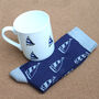 Sailing Yacht Fine Bone China Mug And Sock Set, thumbnail 4 of 4