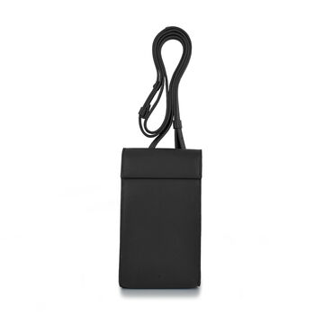 Personalised Handcrafted Leather Crossbody Phone Bag, 4 of 10