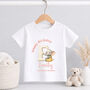 Personalised Alphabet Animal Birthday T Shirt, thumbnail 1 of 9