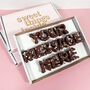 Personalised Brownie Message Box, thumbnail 2 of 5