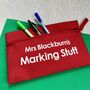 Personalised Marking Stuff Teacher Pencil Case, thumbnail 3 of 3
