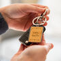 Personalised Happy Place Keyring, thumbnail 1 of 2