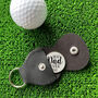 Personalised Best Dad Ever Golf Ball Marker And Holder, thumbnail 1 of 2