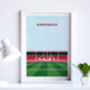 Contemporary Rugby Stadium Print Gift, Framed Or Unframed, thumbnail 7 of 10
