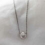 Tennis Ball Bead Necklace With Personalised Text, thumbnail 6 of 6
