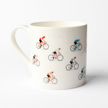 Present For Bike Lover, Bicycle Coffee Mugs Set, 8 of 10