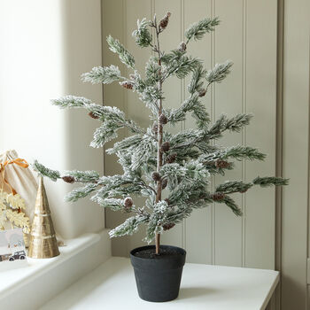 Faux Snowy Alpine Tree, 3 of 5