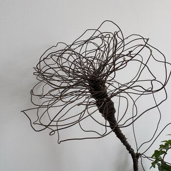 Handmade Wire Peonie Flower, 7 of 11