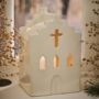 Large Ceramic Church Tealight Holder, thumbnail 4 of 4