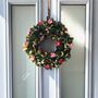 Large Wooden Floral Wreath, thumbnail 6 of 7