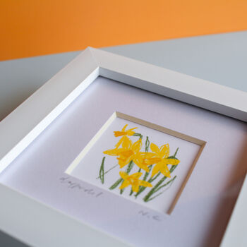 Daffodils Mini Art Print, 3 of 8