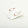 40th Birthday Circle Gemstone Earrings Gift For Her, thumbnail 3 of 6
