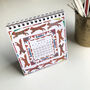 2025 Mini Animal Desk Calendar, thumbnail 11 of 12