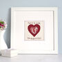 Personalised Valentines Or 40th Ruby Anniversary Gift, thumbnail 1 of 12