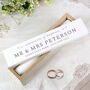 Personalised Wedding Wooden Certificate Holder, thumbnail 1 of 3