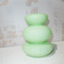 Orchid Green Glass Flower Vase, thumbnail 4 of 5