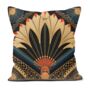 Deco Elegance In Red Art Deco Cushions Design One, thumbnail 3 of 8