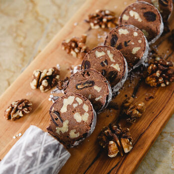 Coffee, Date And Walnut Chocolate Salami, 4 of 4