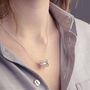 Sterling Silver Sewing Bobbin Necklace, thumbnail 3 of 12