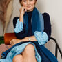 Personalised Ombre Gradient Cashmere Blend Scarf, thumbnail 1 of 12