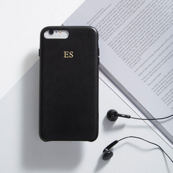 Leather Personalised Phone Case, 2 of 5