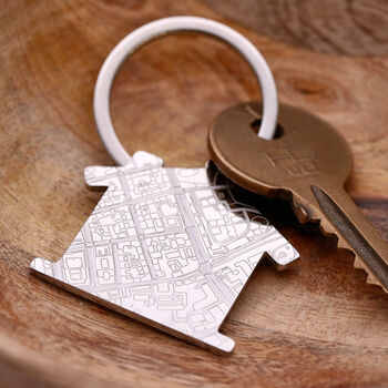 Personalised Street Map House Keyring, 2 of 11
