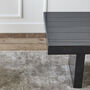 Brick Glossy Black Tiled Coffee Table, thumbnail 3 of 4