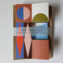 Geometric Mega Fold Art Card, thumbnail 3 of 3