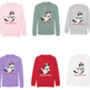 Cute Christmas Cat Kid's Christmas Jumper, thumbnail 3 of 3