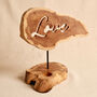 Wooden Love Tealight Holder, thumbnail 1 of 3