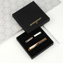 Personalised Tie Clip And Bar Tip Cufflinks Set, thumbnail 6 of 10
